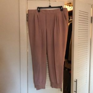Blush Gap joggers